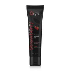 Intimate lubricant strawberry flavor 100 ml by Orgie