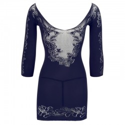 Sexy Long Sleeve Minidress with Thong by Many Mystery "Transparencies"