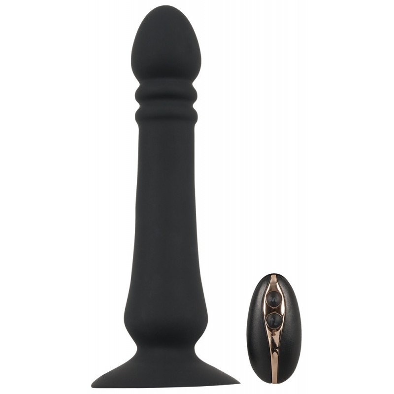 Thruster Anal Vibrator with Thrust by Black Velvets Thruster Anal Vibrator with Thrust by Black Velvets