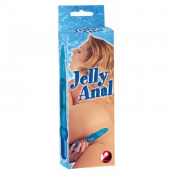 Anal Vibrator Jelly Blue Dildo for anal stimulation