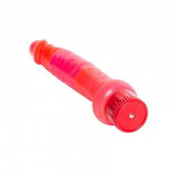 Pink Vaginal Phallus Vibrator for Anal or Vagina Stimulation