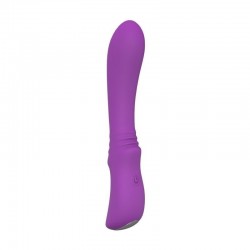 Convex Purple Vibrator for Clitoris Stimulation