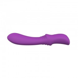 Convex Purple Vibrator for Clitoris Stimulation