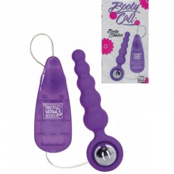 Vibrating Plug with Balls of Increasing Diameter with remote control