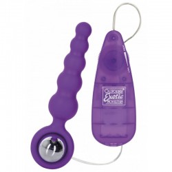 Vibrating Plug with Balls of Increasing Diameter with remote control
