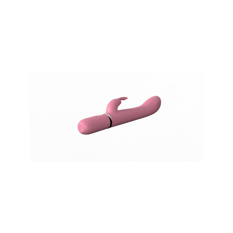 Vibratore Rabbit per stimolazione cobinata clitoride e punto G. 12 modalità di vibrazione.