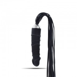 Realistic Silicone Dildo whit fringed whip