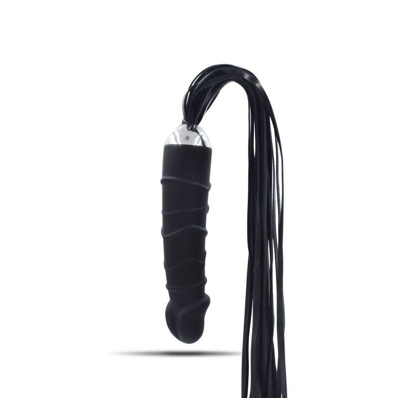 Realistic Silicone Dildo whit fringed whip