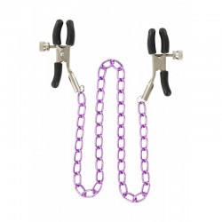 Adjustable Nipple Pliers with Breast Chain.