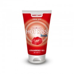 Lick It Hot Kiss Touch alla Fragola di Lube4Lovers