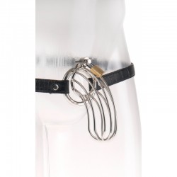 Chastity Belt with padlock BDSM Bondage Fetish