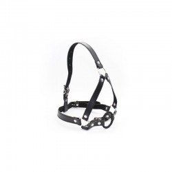 Head Harness with Ring Bite Fetish BDSM