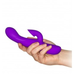 Rabbit vibrator  with clitoral sucking.