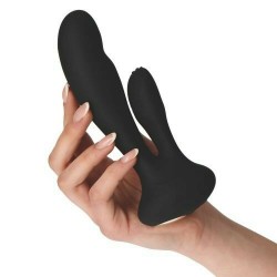 Double anal and Vaginal Vibrator with Remote Control.