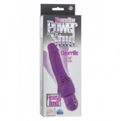 Vibratore Rabbit a curvatura modellabile Bendie Stud Cliterrific di California Exotic  Novelties