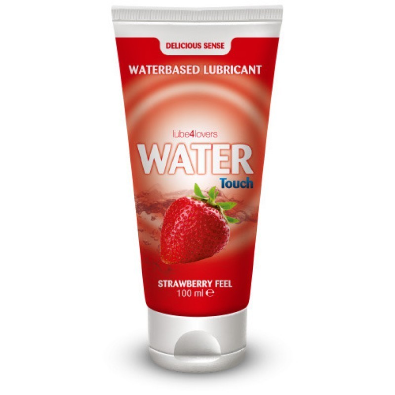 Lubrificante Sessuale all'Acqua gusto Fragola di Lube4Lovers 100 ml