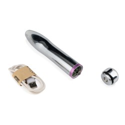 Vibratore In Acciaio Chirurgico Anallergico Ricaricabile USB