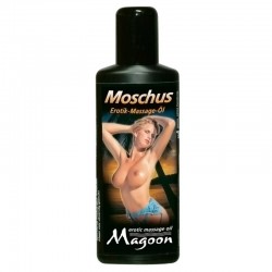 Olio da massaggio aromatizzato al muschio Magoon 100 ml