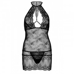 Babydoll in Pizzo Floreale trasparente e Perizoma di Daring Intimates