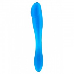 Double Dildo Blue Penis Probe