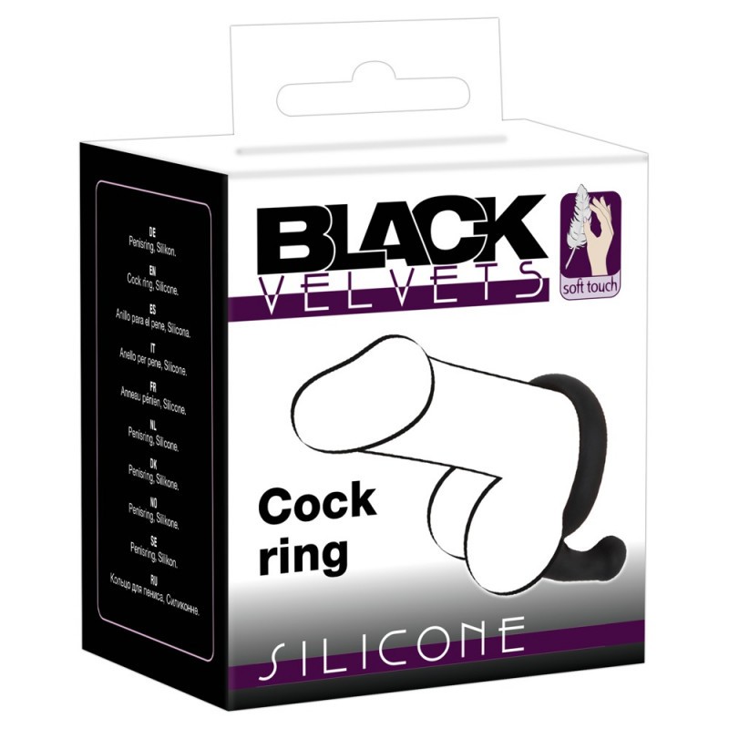 Anello Fallico con stimolatore Perineo di Balck Velvets