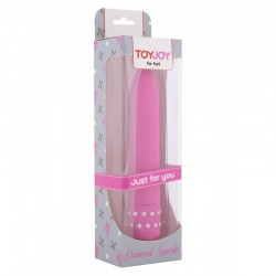 Classic Elegant Vibrator with Glitter Inserts by ToyJoy