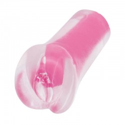 Masturbatore uomo rosa elastico vagina finta