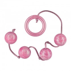 4 Kegel balls joined by wire with comfortable grip pearls of pleasure