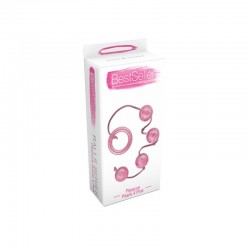 4 Palline Kegel unite da filo con comoda presa perle del piacere