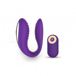 Vibratore per coppia rapporto vaginale stimolazione Lei/Lui con telecomando