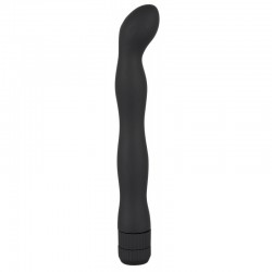 Anal Vibrator with curvature for prostate stimulation