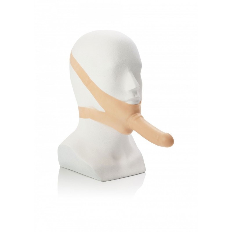 Bavaglio Fetish con dildo 14 cm