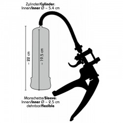 Sviluppatore pene pompa a vuoto aumento dimensioni
