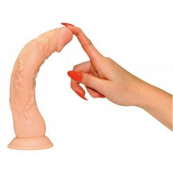 Dildo Realistico con Ventosa 23 cm Flessibile "Ne Approfitto"