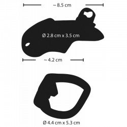 Dimensioni cintura di castità uomo