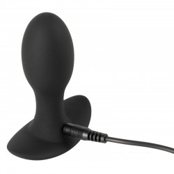 Plug Anale Vibrante Ricaricabile USB. Lunghezza 9 cm diametro 3 cm.