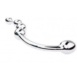Prostatic Stimulator in Steel Ball Massager