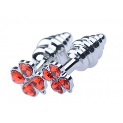Metal Anal Plug Quadrifoglio