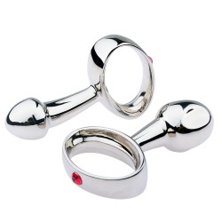 Metal Anal Plug Handle Anal Plug